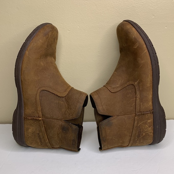 Merrell Rustic Brown Ankle Booties - Picture 4 of 16